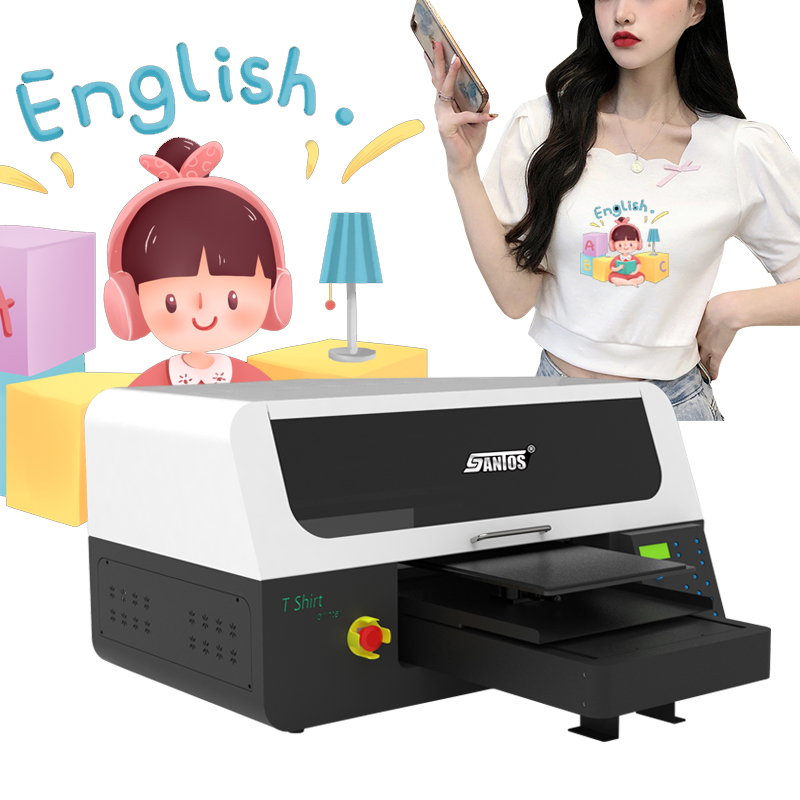 40*60Cm Dtg T-Shirt Printing M - Commercial Shirt Printing Machine ulasan dan harga