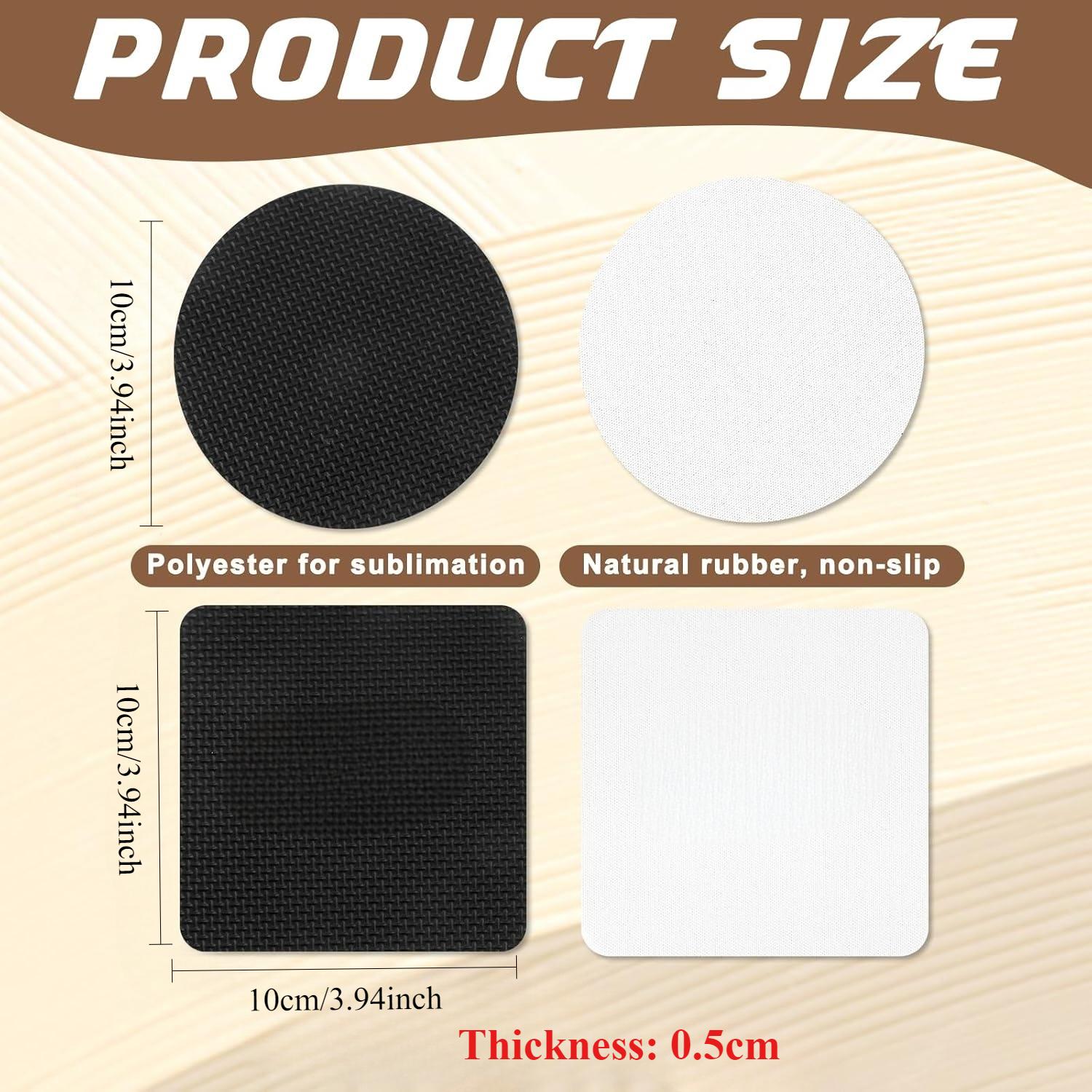 10 Pcs Sublimation Coasters Bl - Sublimation Mug Blank ulasan dan harga