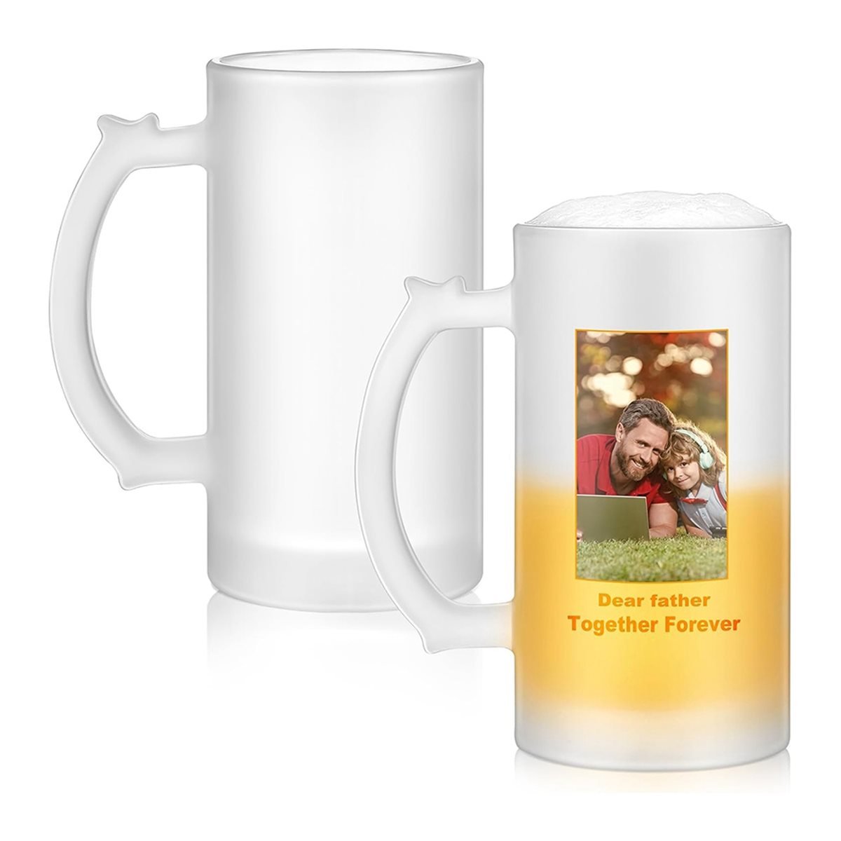 2 Pcs Sublimation Blank Beer M - Sublimation Mug Blank ulasan dan harga