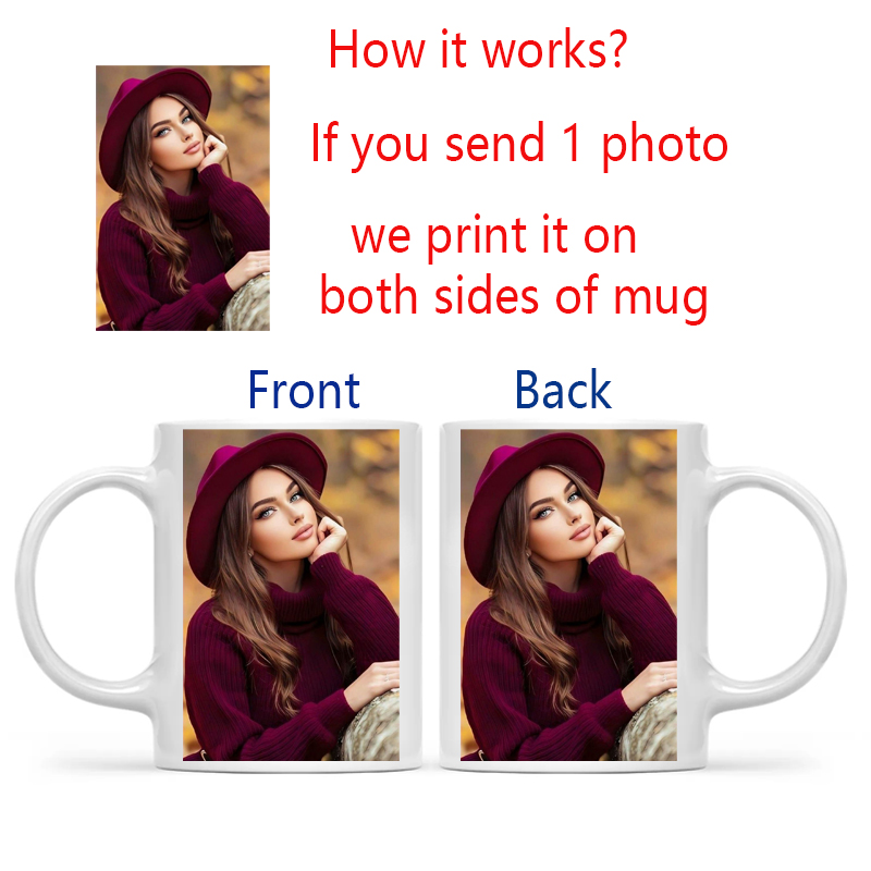Personalized Your Photo Mug, C - Sublimation Mug Blank ulasan dan harga