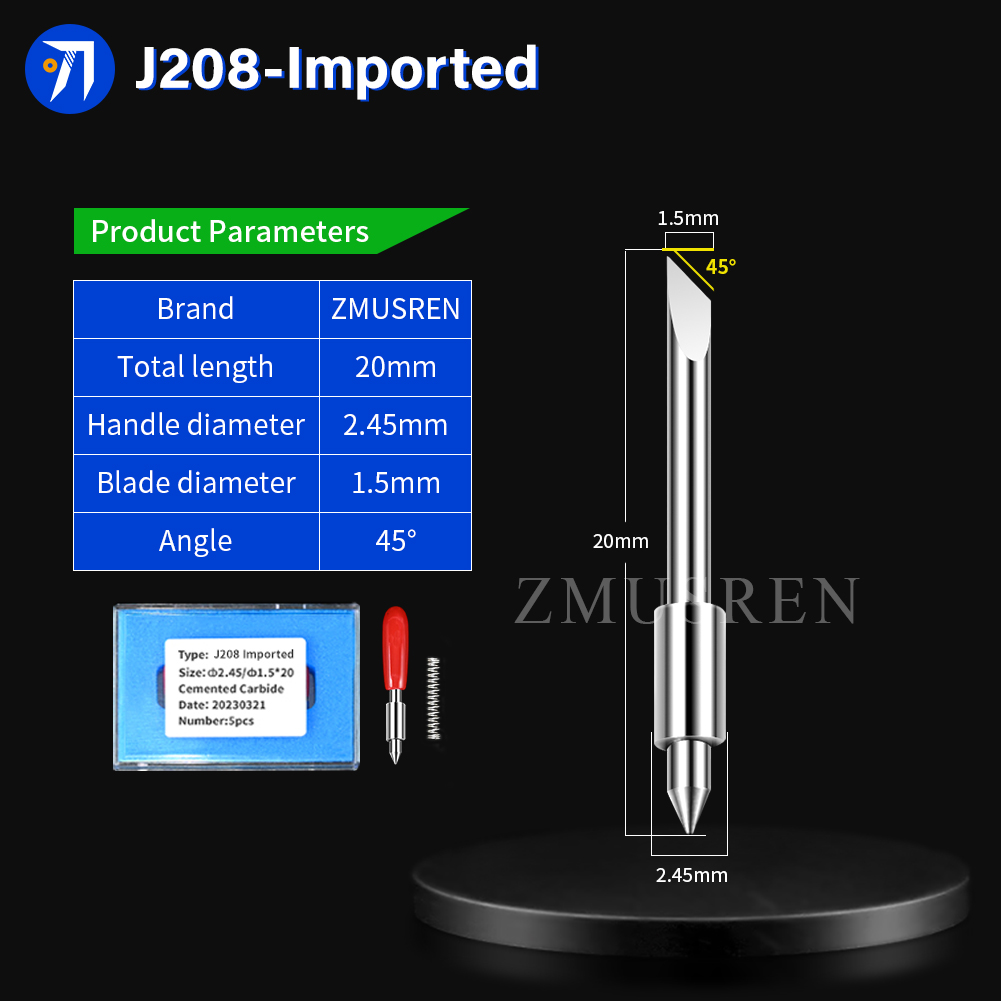 10Boxes / 50PCS Jingwei Jwei B - Cutting Plotter Blade ulasan dan harga