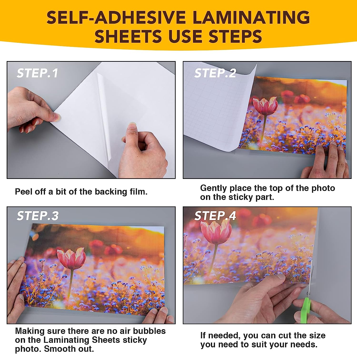 20 Sheets- A4 Size: 8.3x11.7 I - Laminator Cold Roll ulasan dan harga