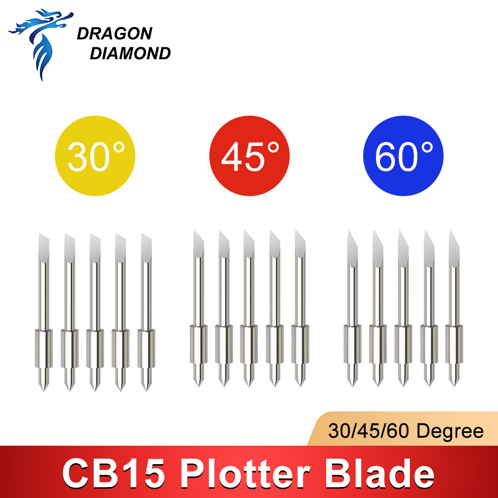 DRAGON DIAMOND 5 PCS 30/45/60  - Cutting Plotter Blade ulasan dan harga