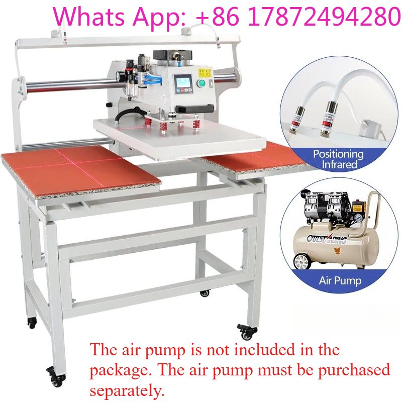 Dual Electric Slide Hot Stampi - Commercial Shirt Printing Machine ulasan dan harga