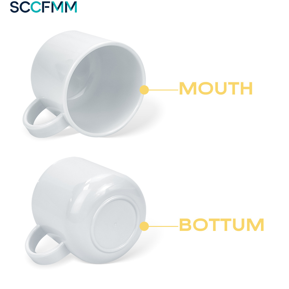 SCCFMM 5Pcs Sublimation Blank  - Sublimation Mug Blank ulasan dan harga