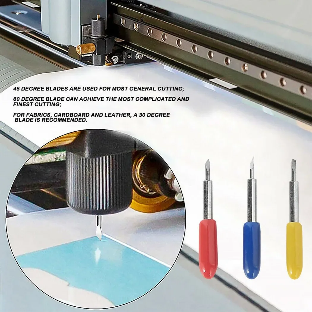 50Pcs 30/45/60 Degree Roland C - Cutting Plotter Blade ulasan dan harga