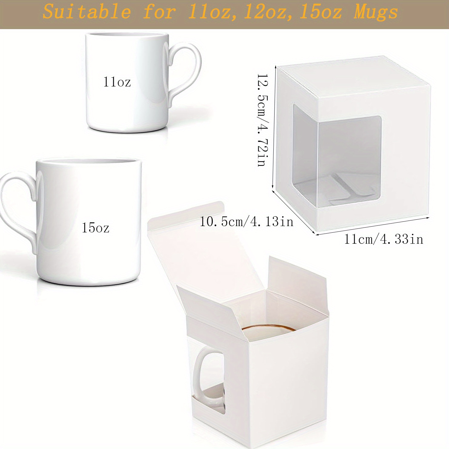 12Pack Gift Boxes for Sublimat - Sublimation Mug Blank ulasan dan harga