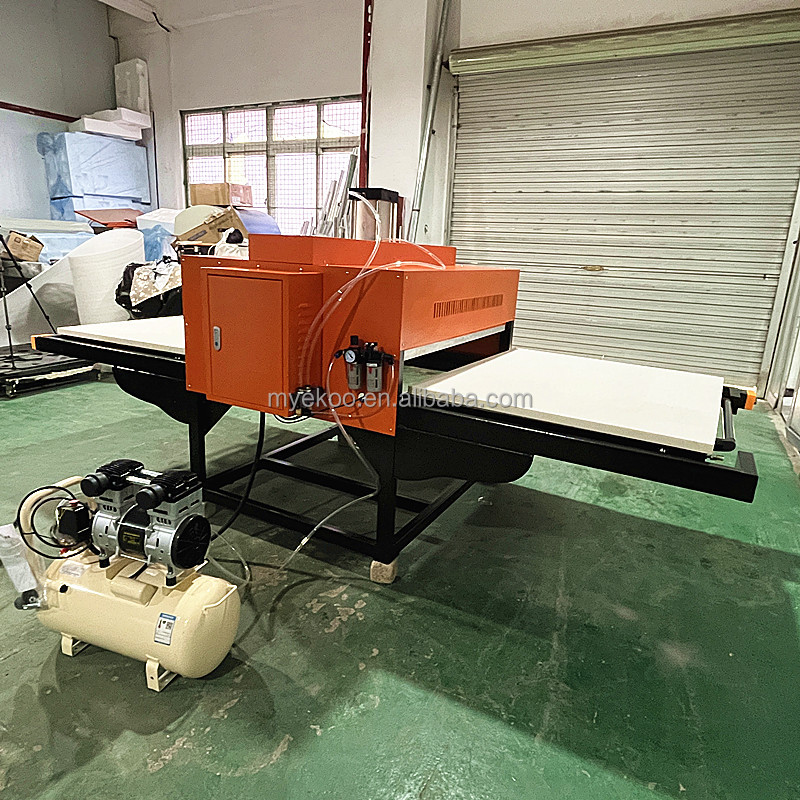 Commercial Pneumatic Double St - Commercial Shirt Printing Machine ulasan dan harga