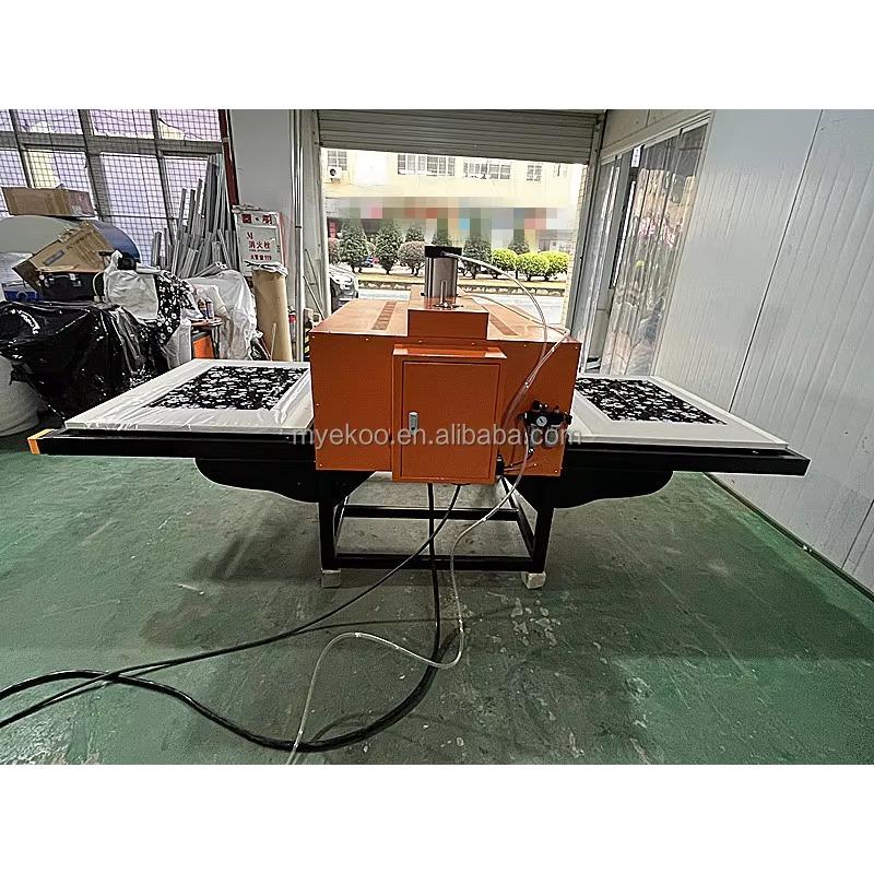 Commercial Pneumatic Double St - Commercial Shirt Printing Machine ulasan dan harga