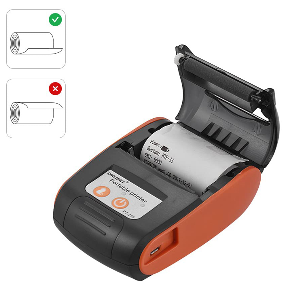 Mini Portable Thermal Receipt  - Commercial Shirt Printing Machine ulasan dan harga
