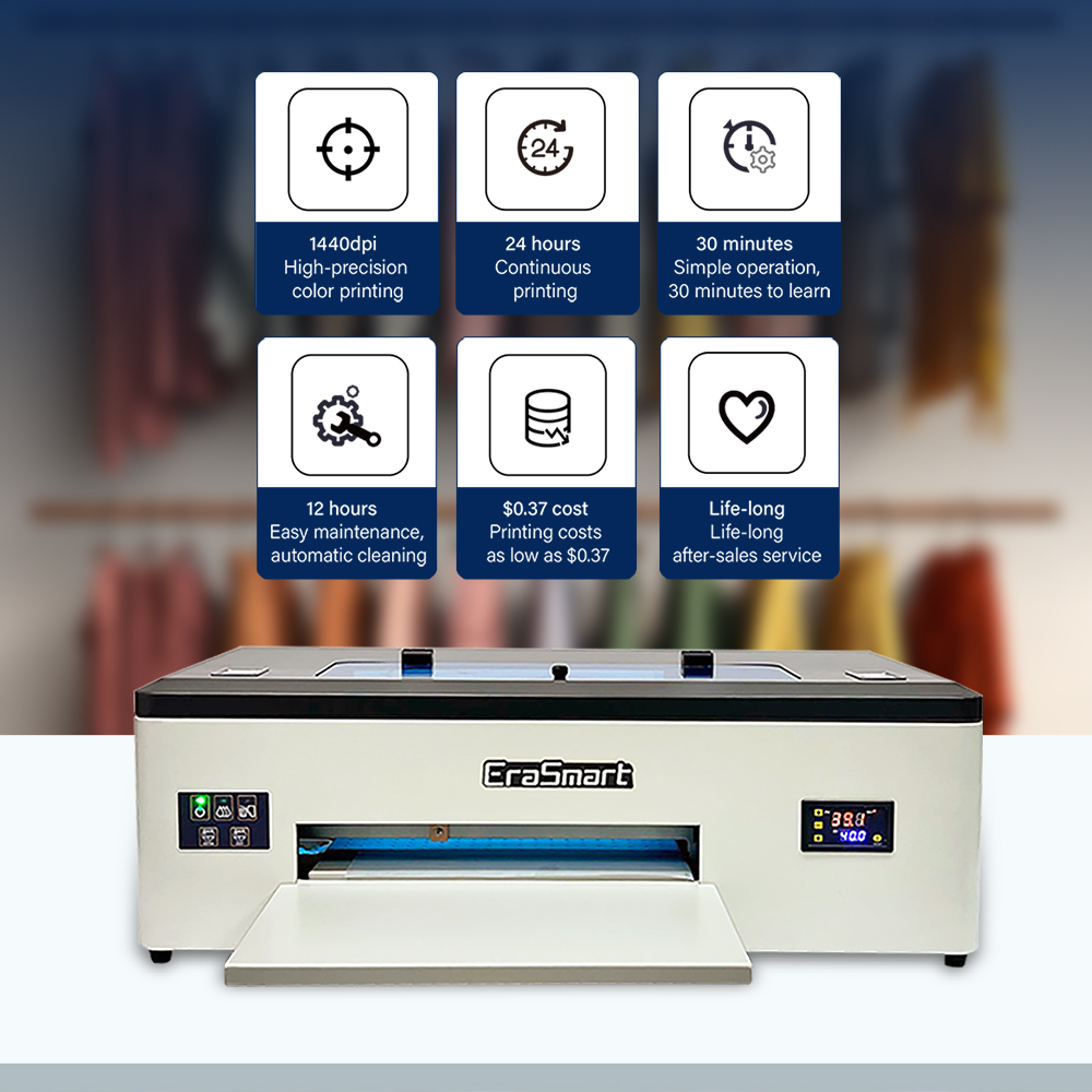 EraSmart 1390 Print Head Inkje - Commercial Dtf Printing Machine ulasan dan harga