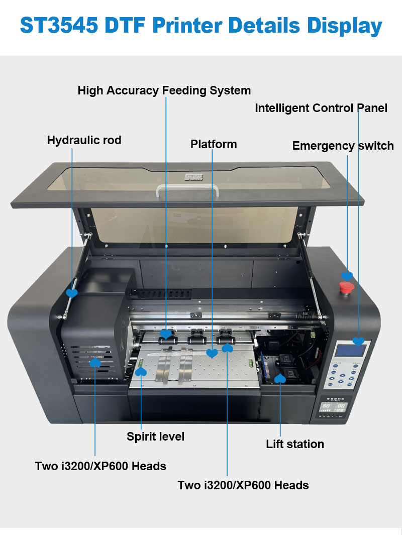 Wide Format DTF Printer 30CM A - Commercial Dtf Printing Machine ulasan dan harga