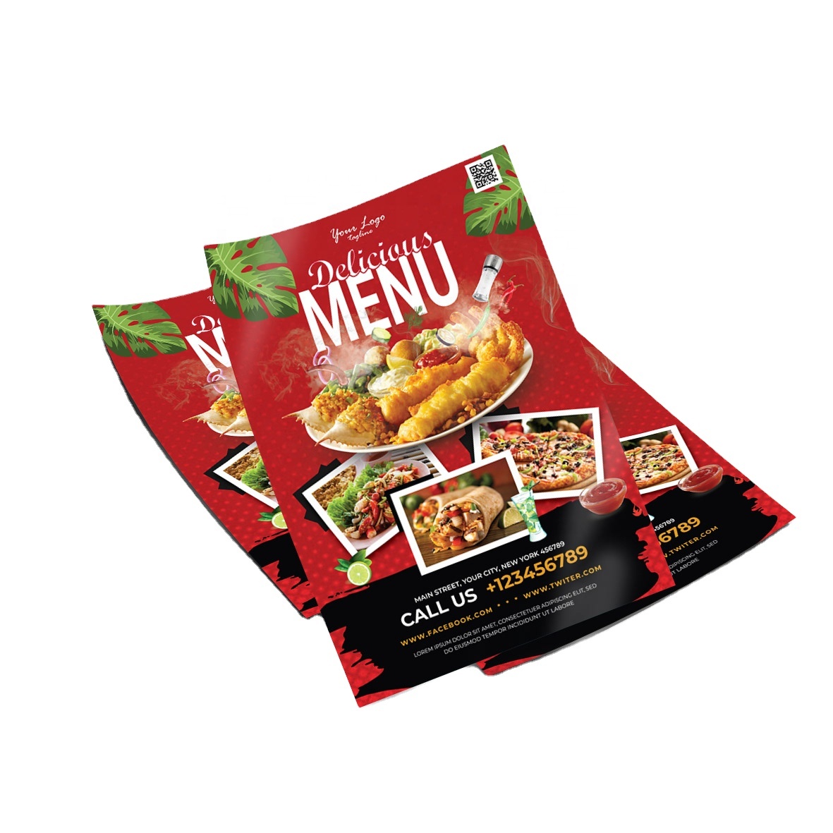 Custom Full Color Double Sided - Commercial Printing Products ulasan dan harga
