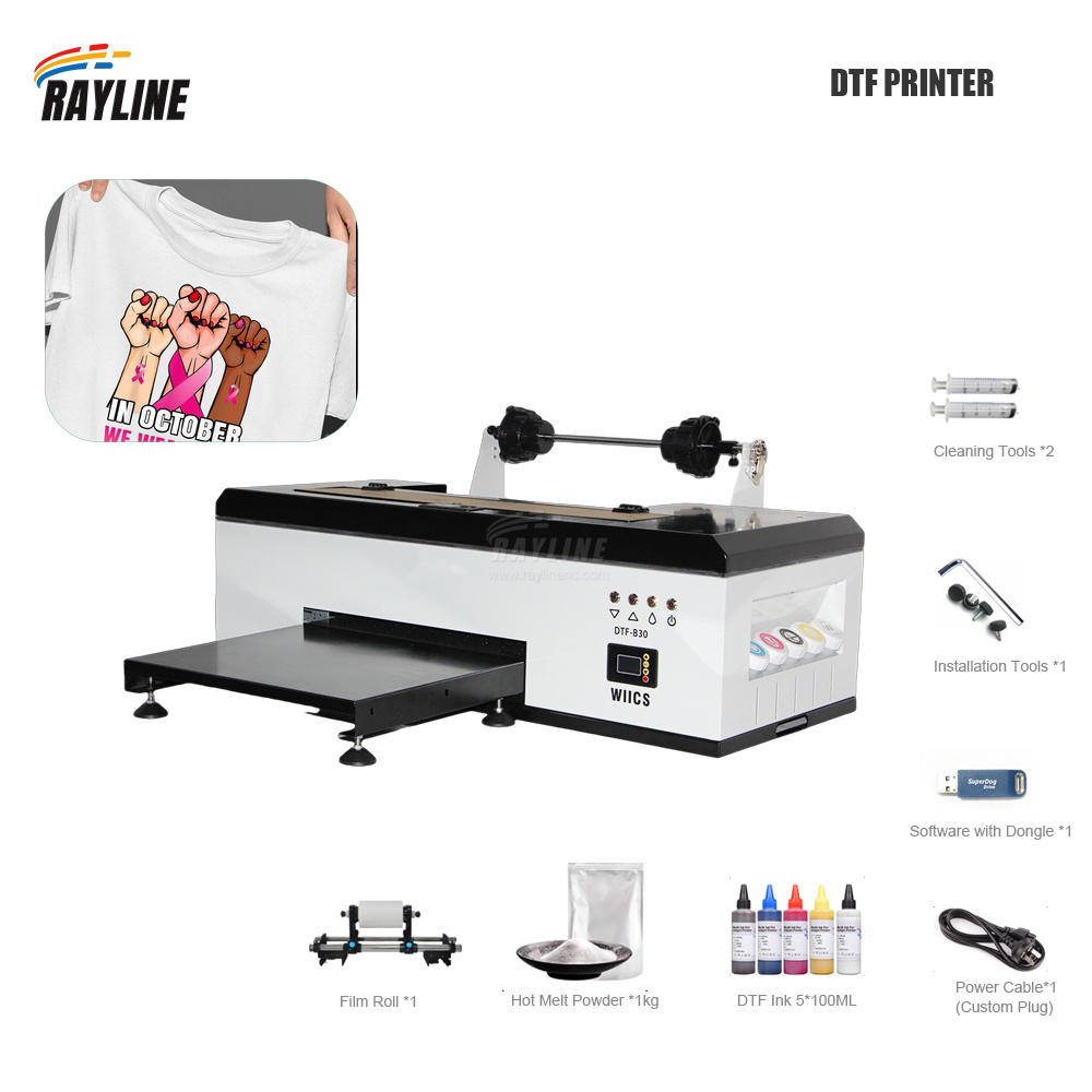 DTF Printer Direct to Film A3  - Commercial Shirt Printing Machine ulasan dan harga
